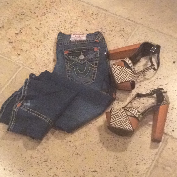 True Religion Denim - Distressed True Religion Joey jeans size 30 women